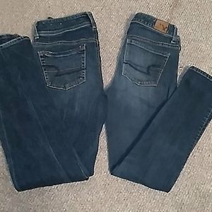 BUNDLE 2 Pairs of American Eagle Jeans
